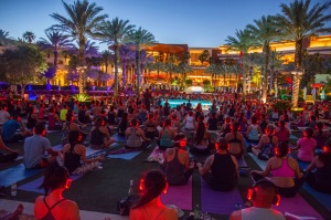 silent savasana yoga las vegas